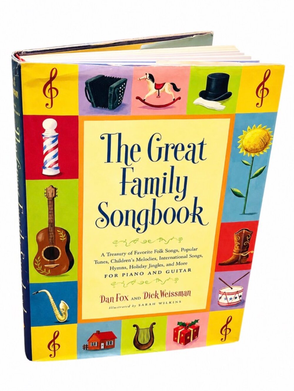 BOOK The Great Family Songbook Piano and Guitar Sheet Music Folk Holiday Hymns
